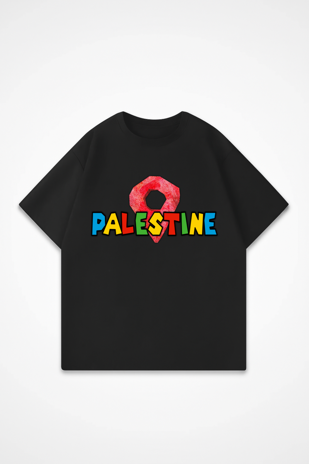 PALESTINE MARIO Oversized Shirt