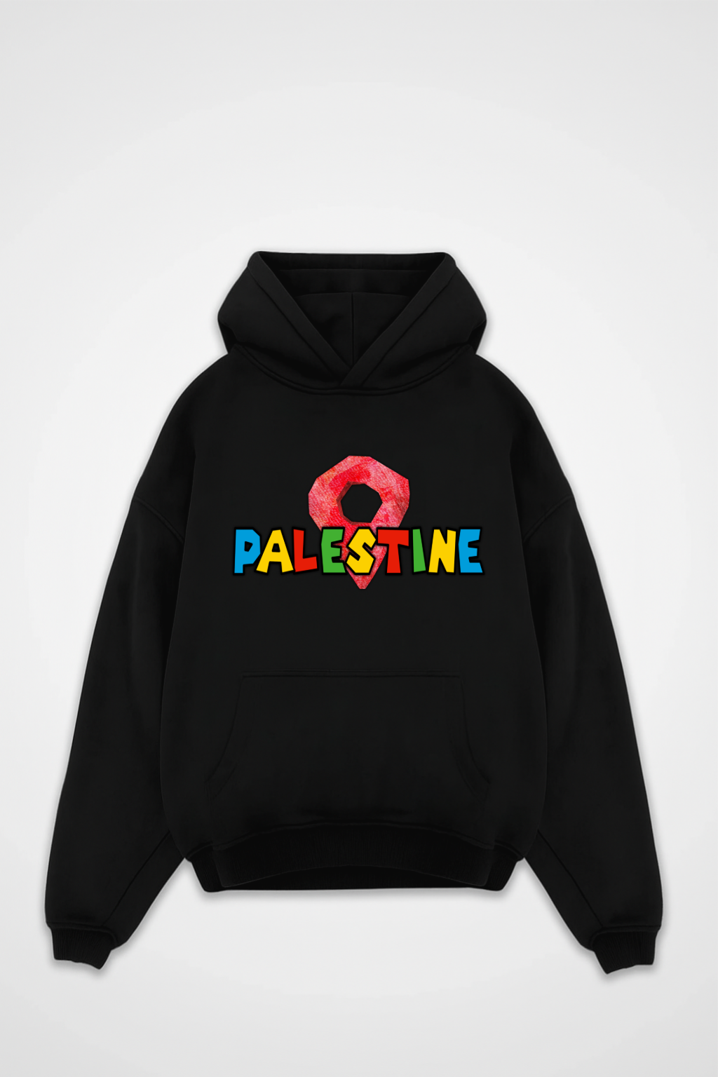PALESTINE MARIO Oversized Hoodie
