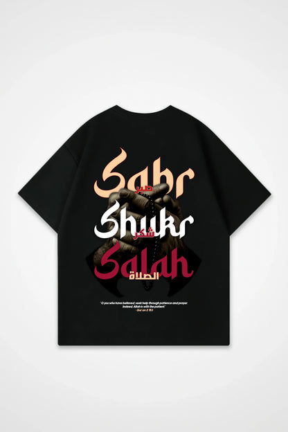 SABR x SHUKR x SALAH Oversized Shirt