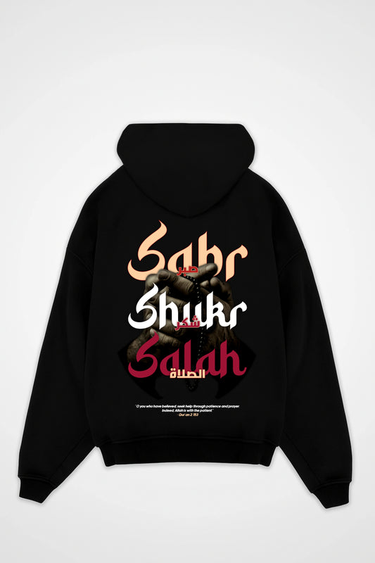 SABR x SHUKR x SALAH Oversized Zipper
