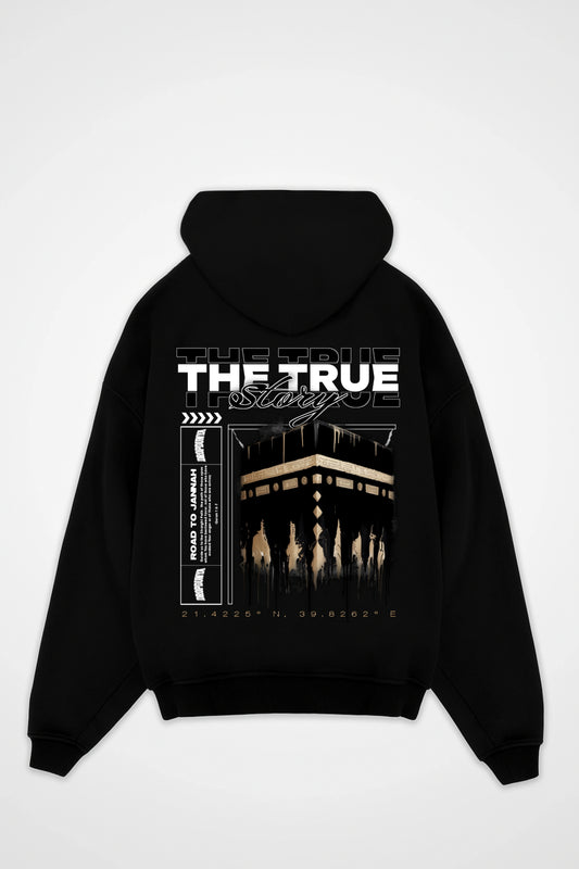 THE TRUE STORY Oversized Hoodie