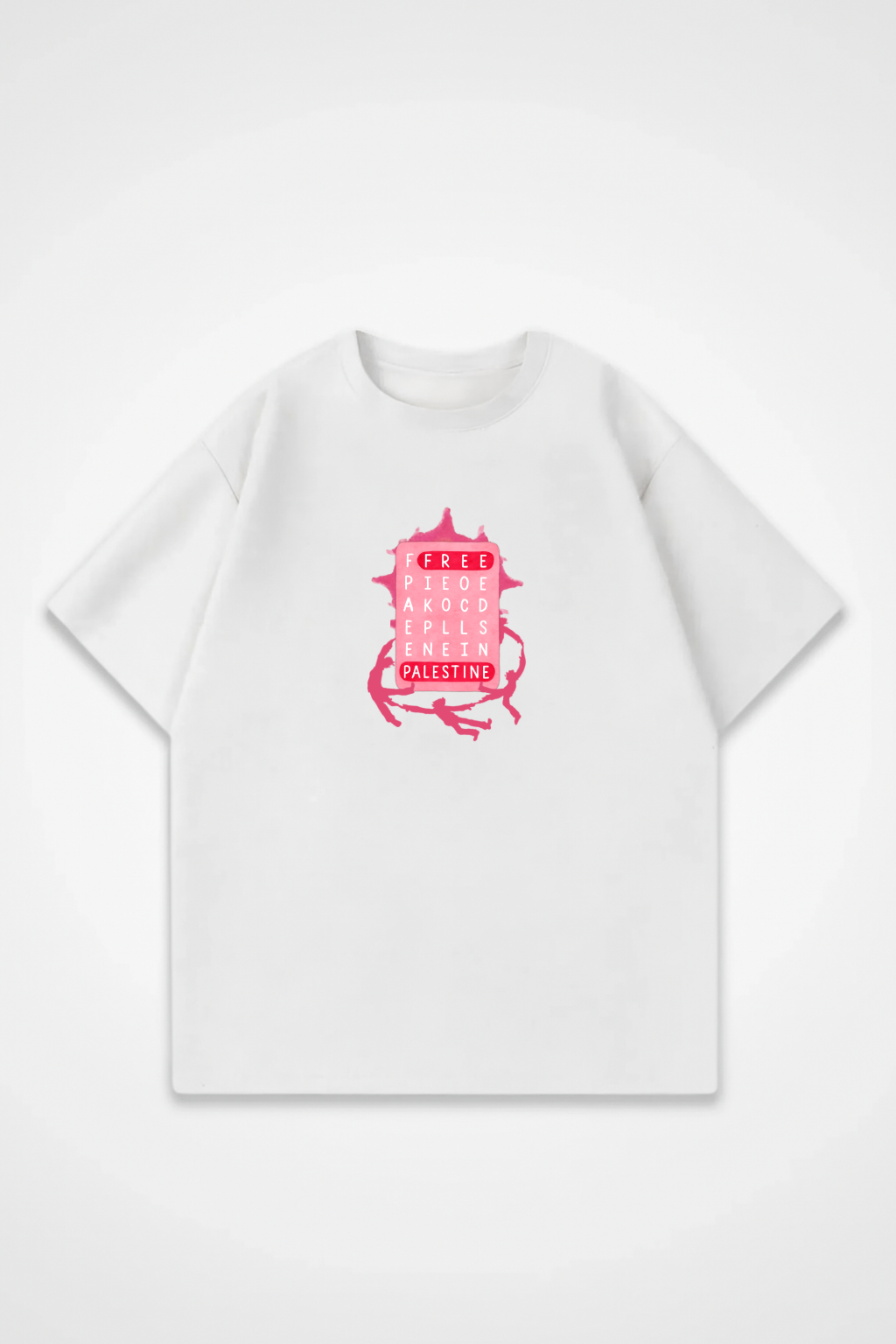 FREE PALESTINE Oversized Shirt