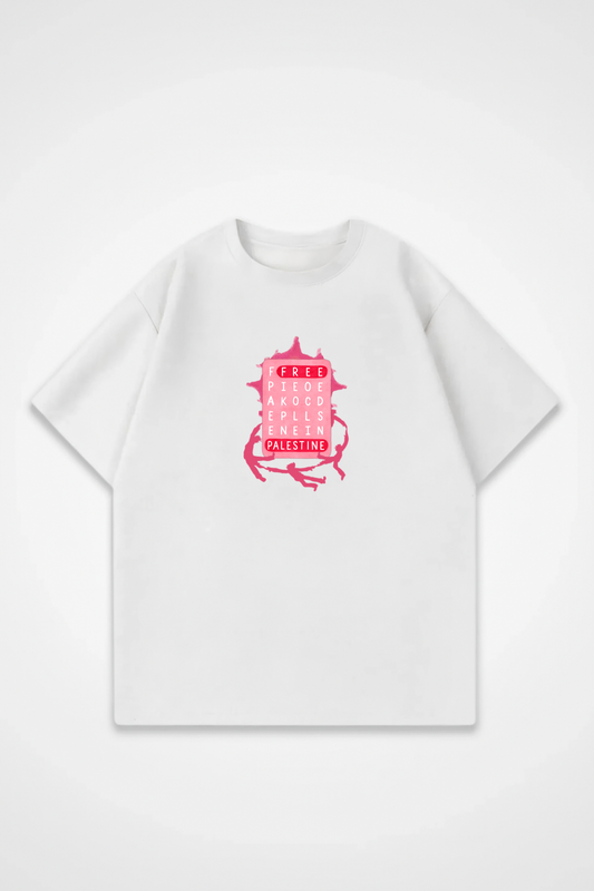 FREE PALESTINE Oversized Shirt