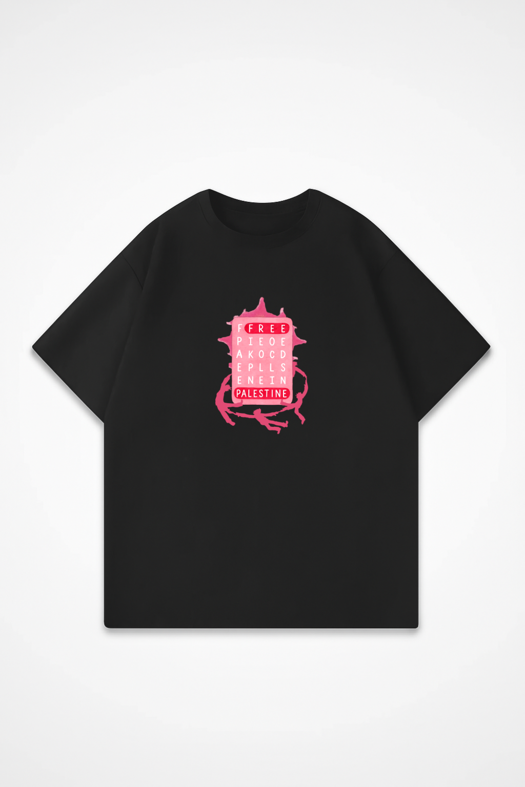 FREE PALESTINE Oversized Shirt