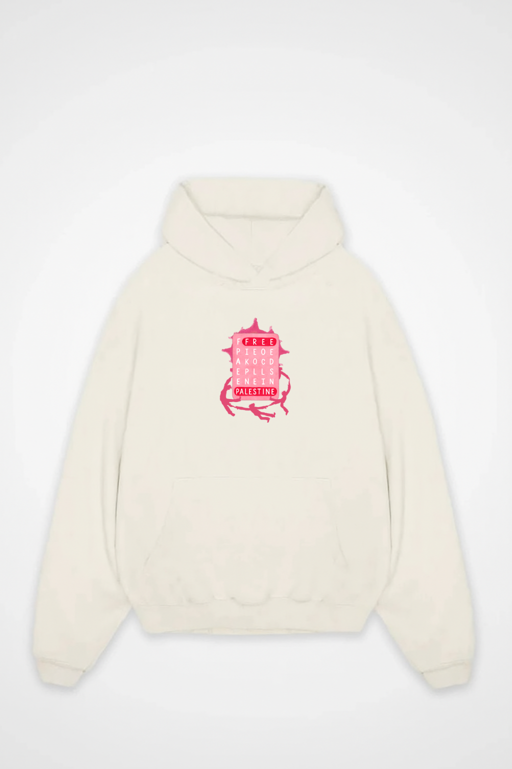 FREE PALESTINE Oversized Hoodie