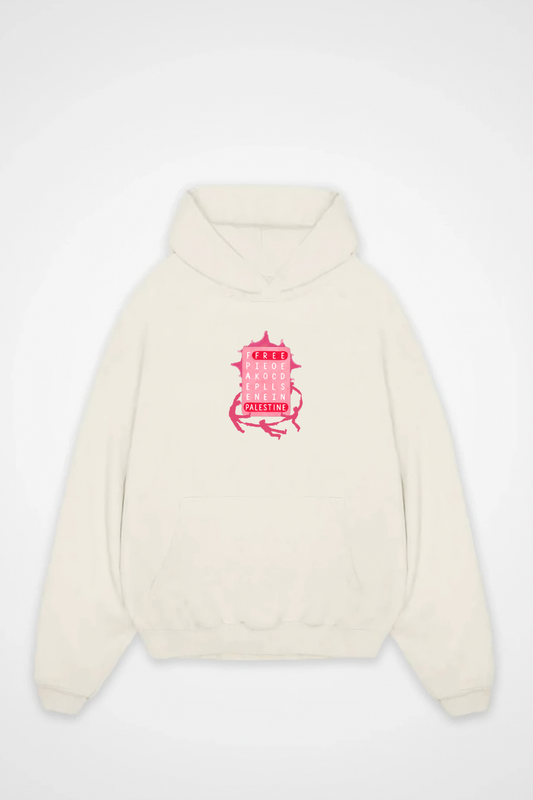 FREE PALESTINE Oversized Hoodie