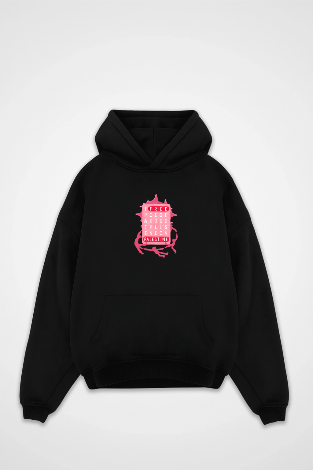 FREE PALESTINE Oversized Hoodie