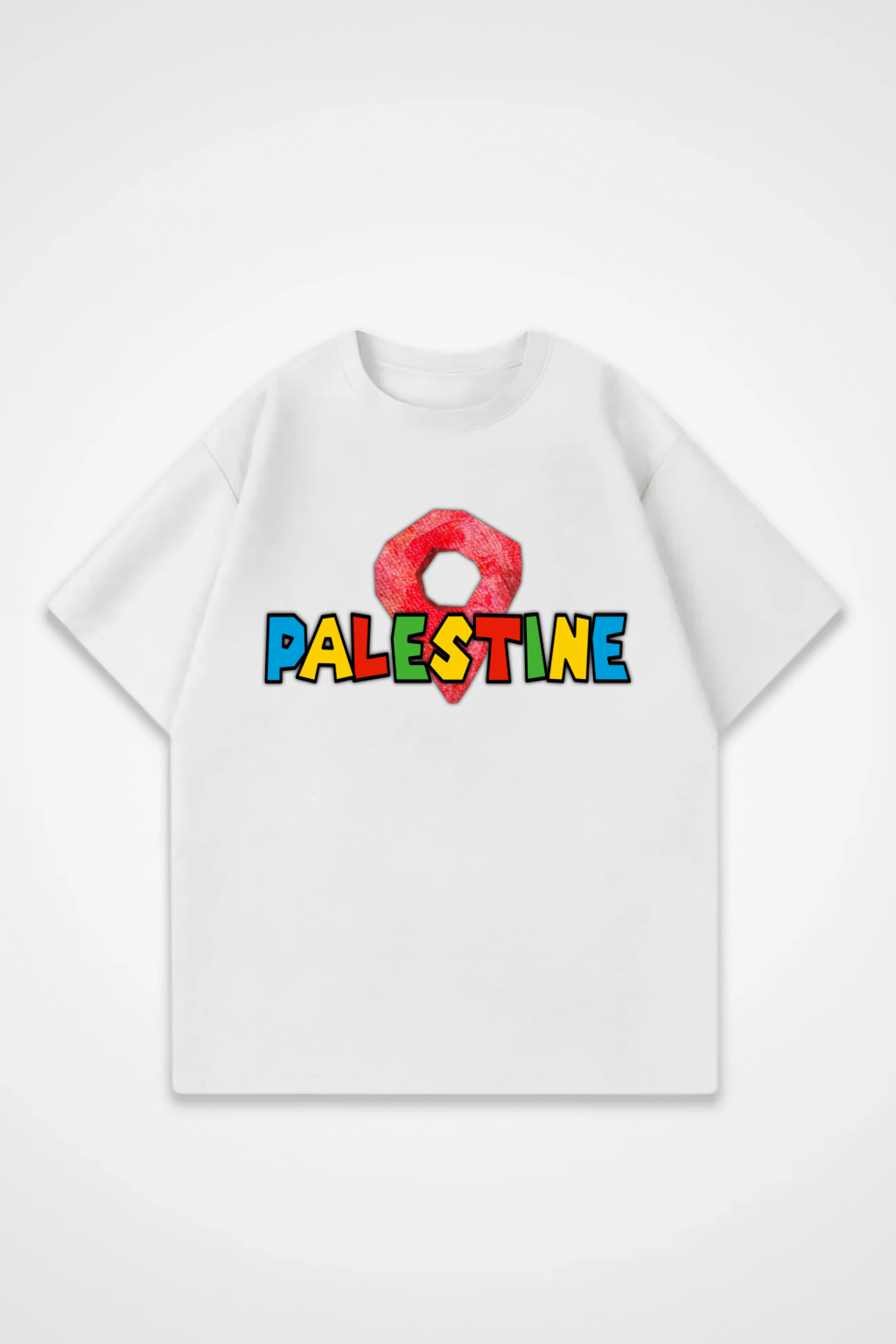 PALESTINE MARIO Oversized Shirt