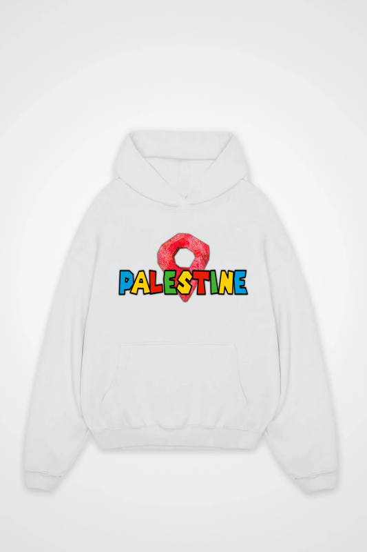 PALESTINE MARIO Oversized Hoodie