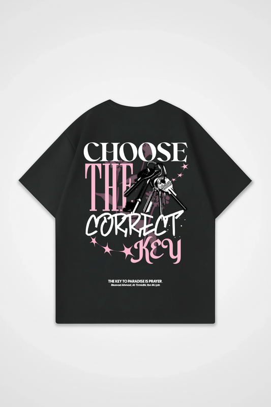 CORRECT KEY Oversized Shirt