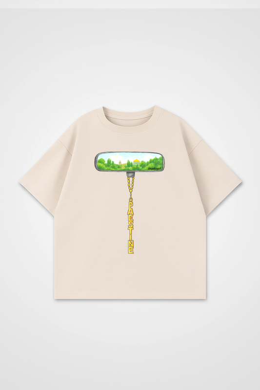 GOLDEN PALESTINE Oversized Shirt