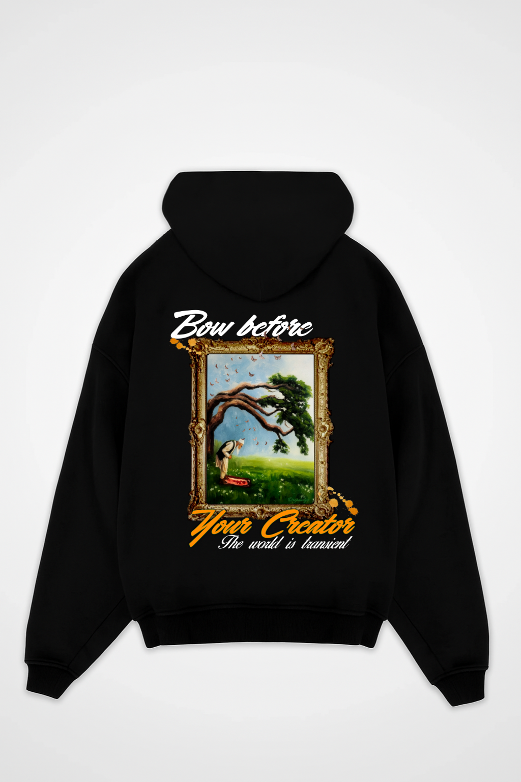 BOW BEFORE Oversized Hoodie