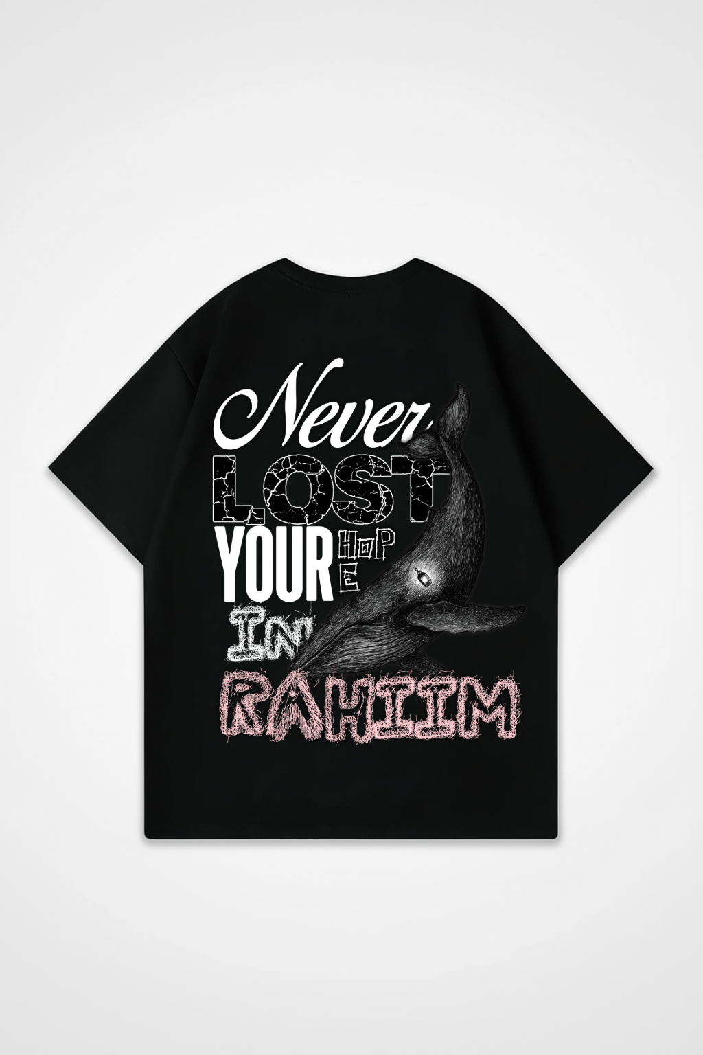 NEVER LOST YOUR HOPE Oversized Shirt 