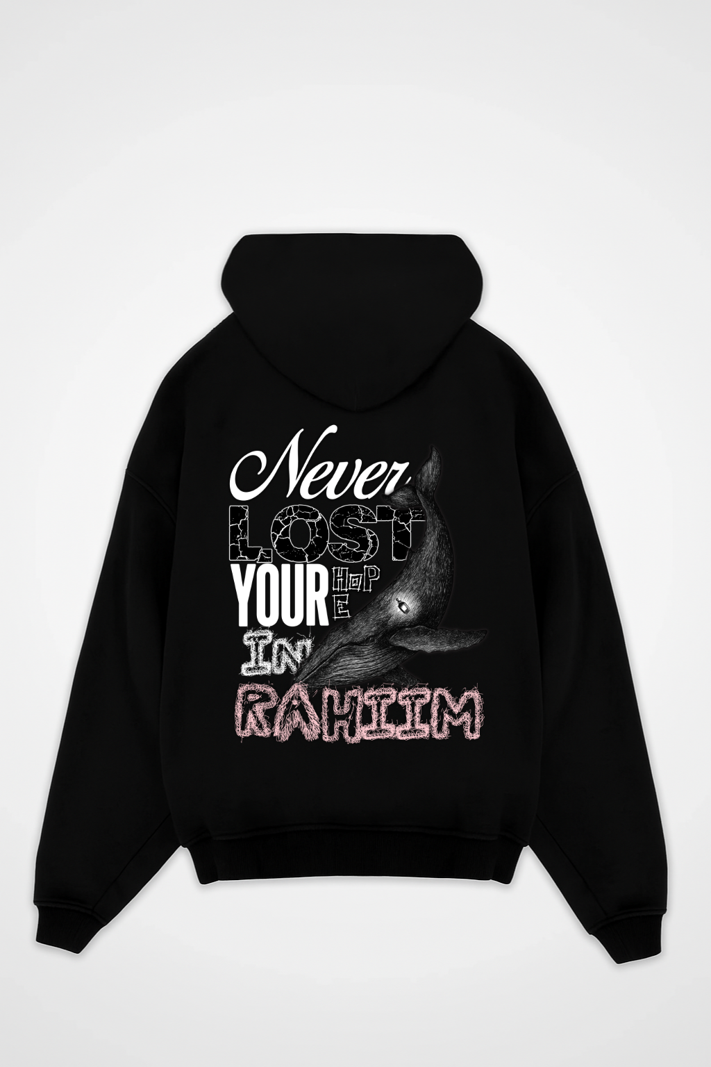 NEVER LOST YOUR HOPE Oversized Hoodie