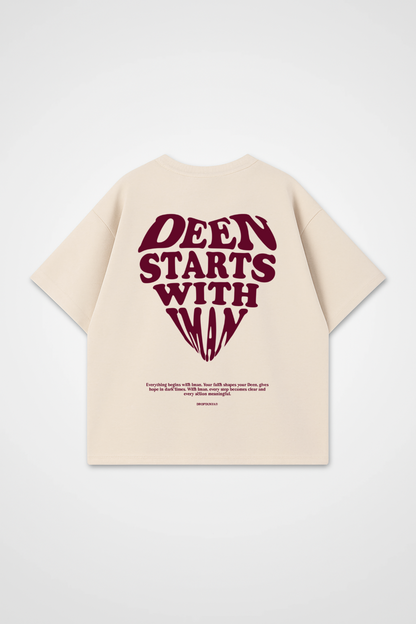DEEN STARTS WITH IMAN Oversized shirt