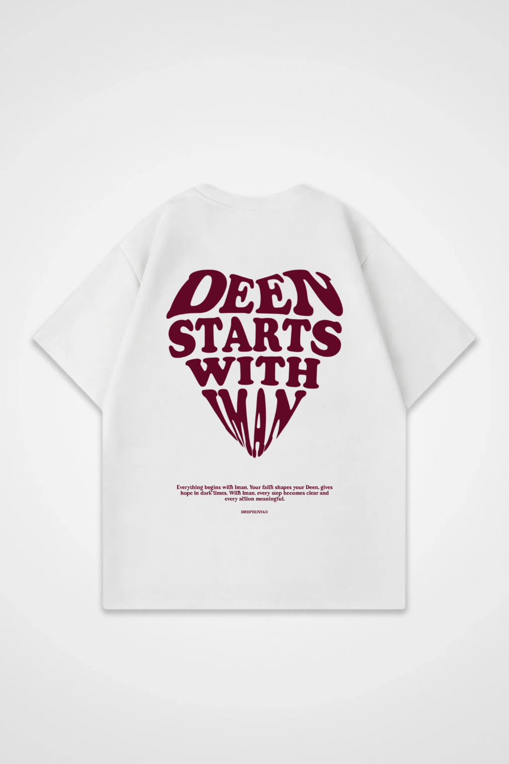 DEEN STARTS WITH IMAN Oversized shirt