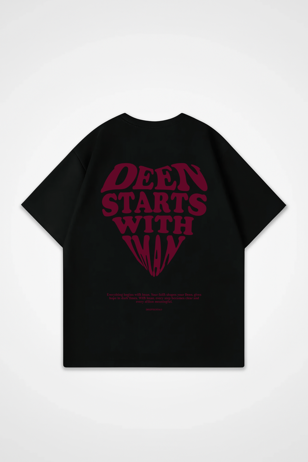 DEEN STARTS WITH IMAN Oversized shirt