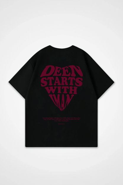 DEEN STARTS WITH IMAN Oversized shirt