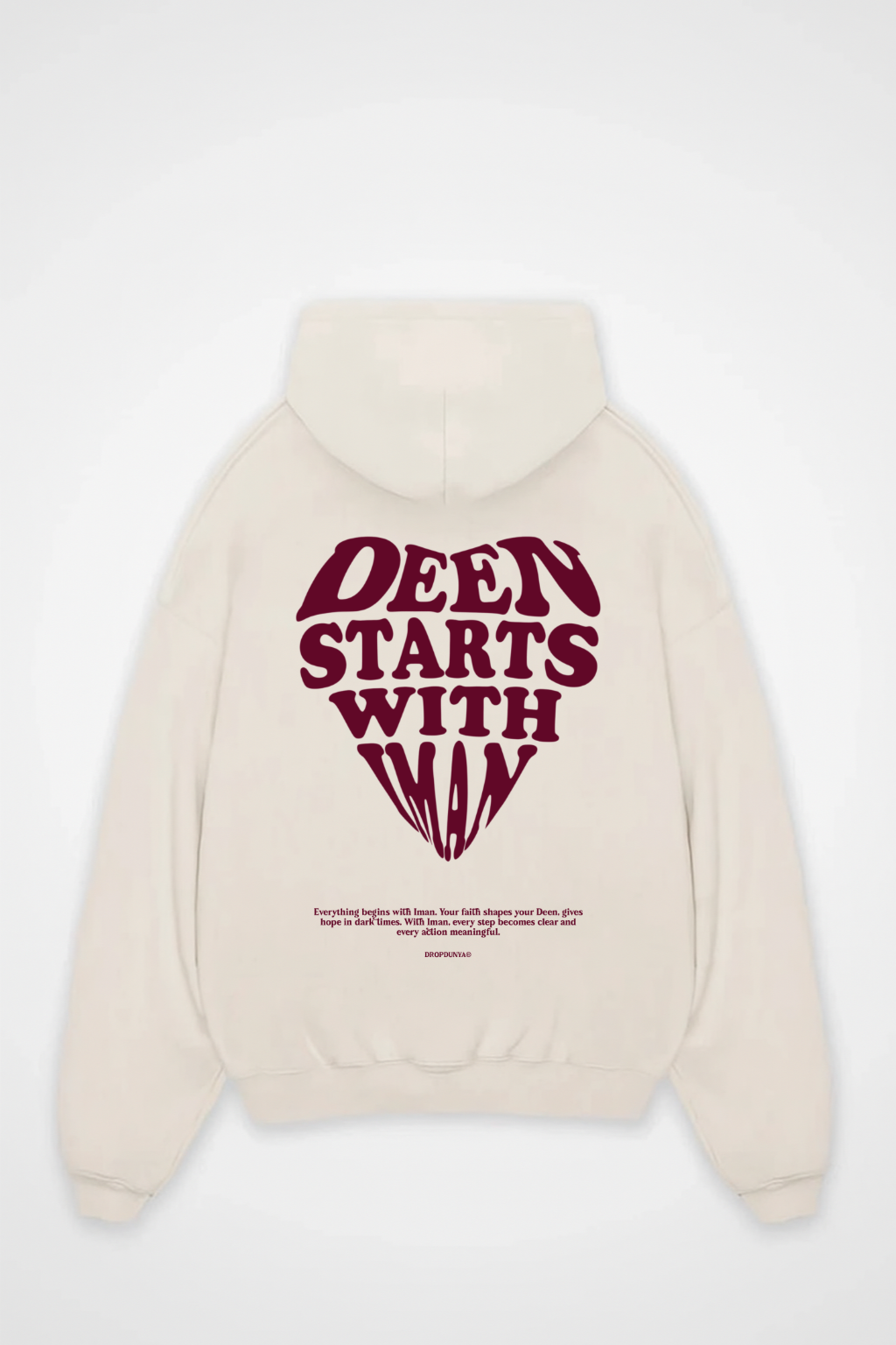 DEEN STARTS WITH IMAN Oversized Hoodie