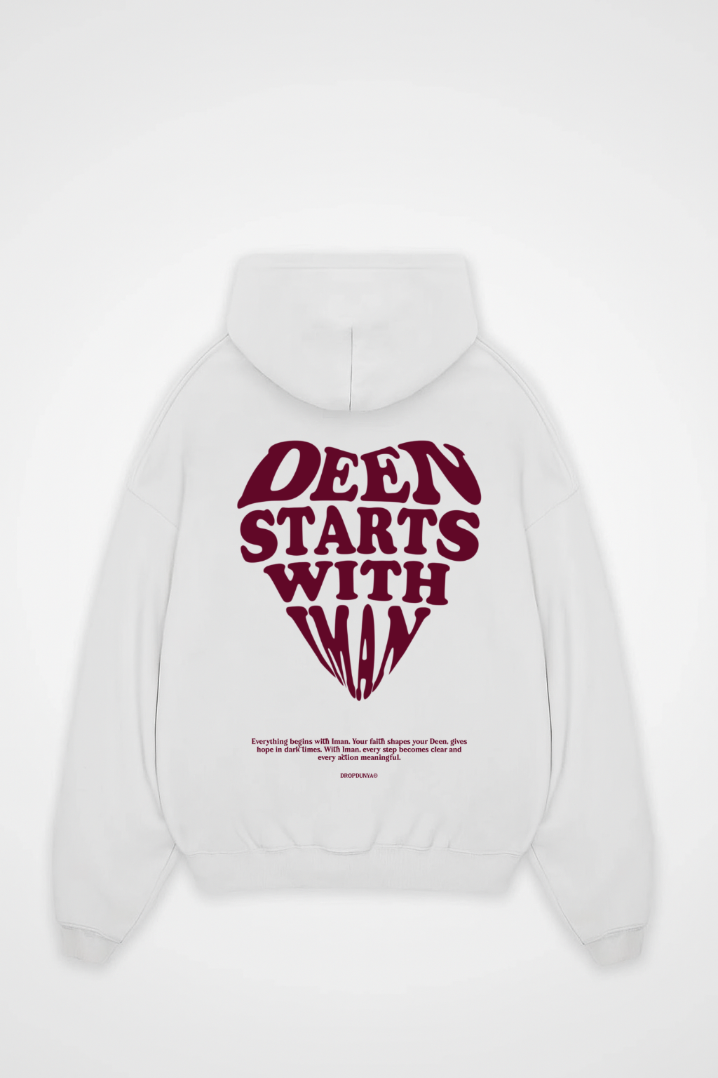 DEEN STARTS WITH IMAN Oversized Hoodie