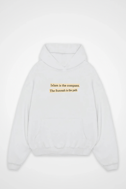 ISLAM IS THE COMPASS Oversized Hoodie