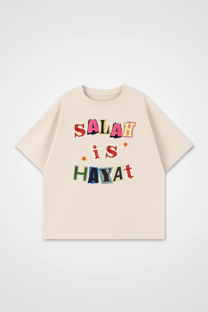 SALAH IS HAYAT Oversized Shirt